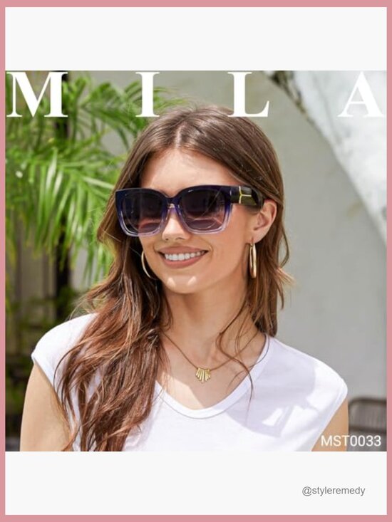 Polarized Fit Over Glasses Sunglasses for Women UV Protection